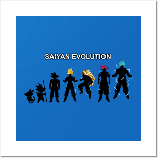 Evolution Anime Manga Superhero Warrior Gift For Anime Lovers Posters and Art